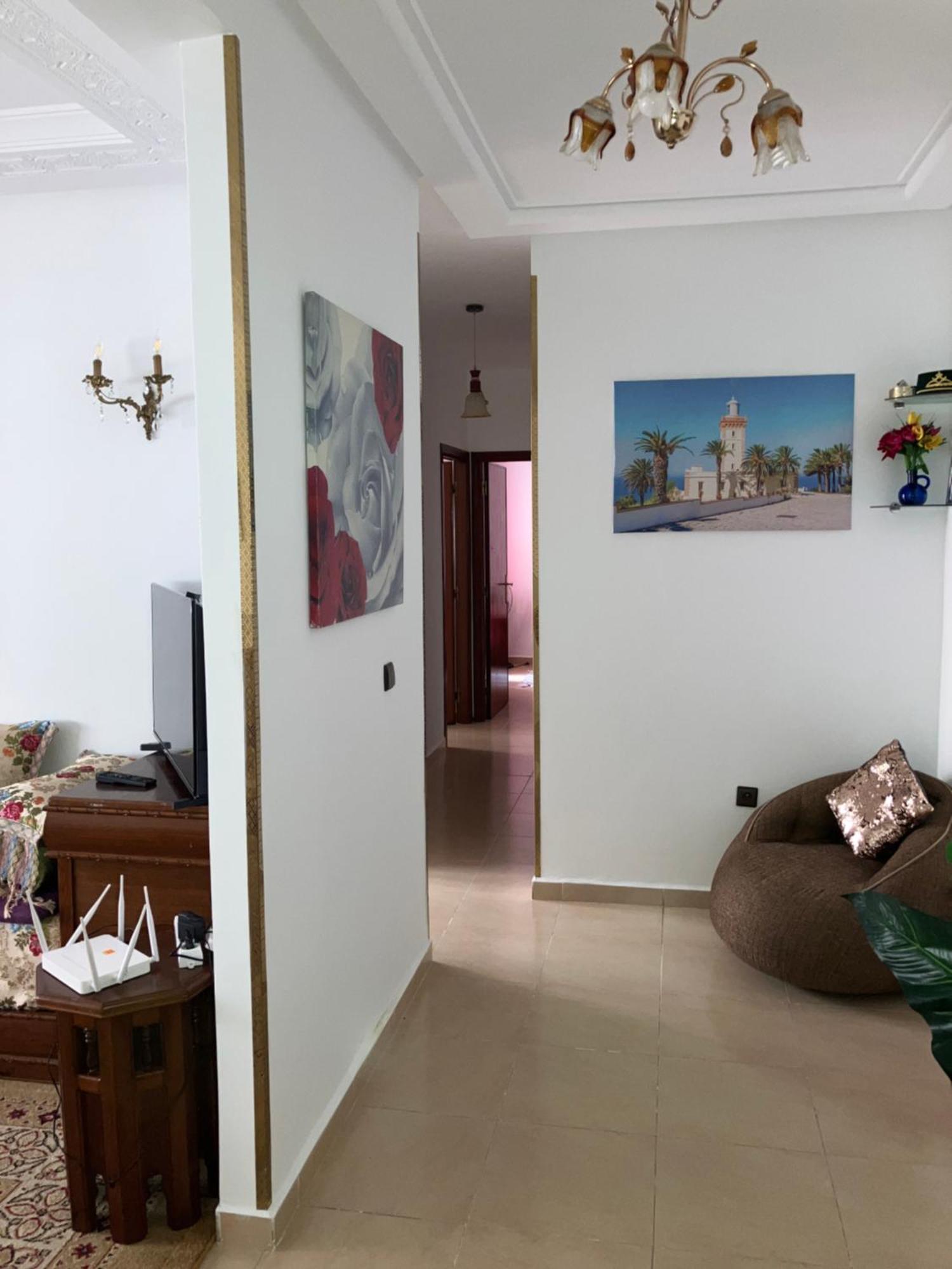 Appartement Beau Et Familial Connecte Tanger Exteriör bild
